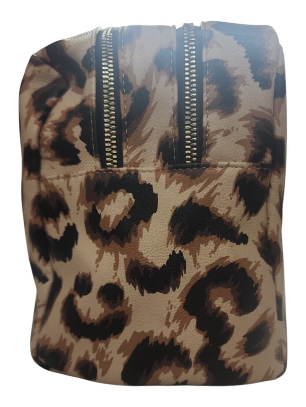 Mob Wife Leopard Print Makeup Bag Travel Cosmetic Organizer Animal Print - Picture 6 of 16